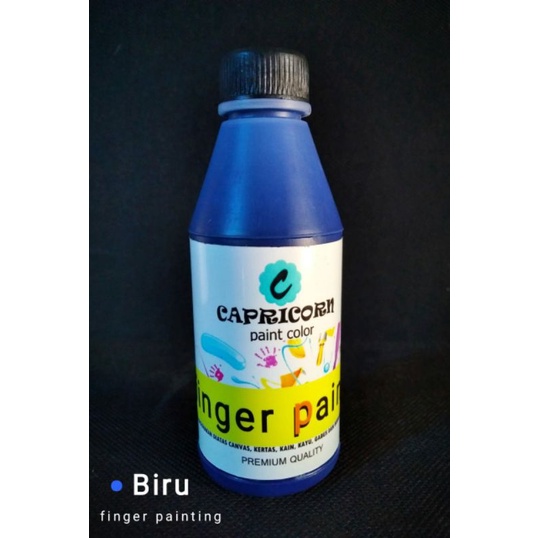 

BIRU/ Cat Finger Paint Satuan 100 ml
