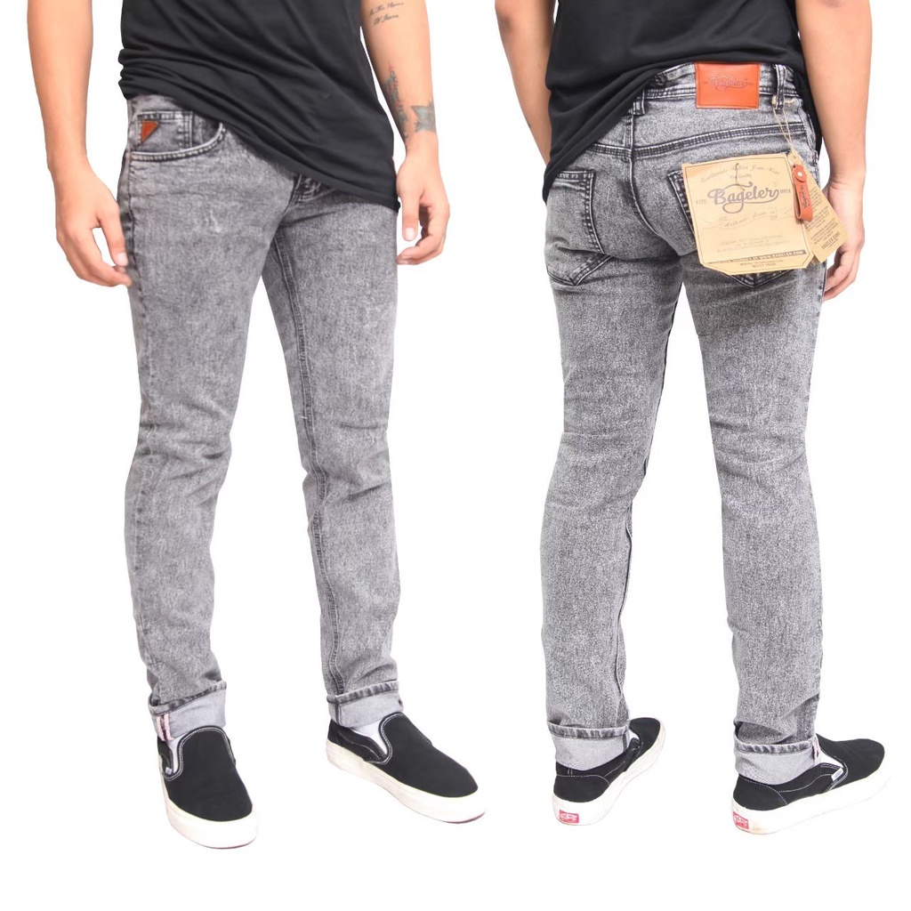 BAGELER jeans sandwash selvedge ORI celana jeans sandwash selvedge celana denim sandwash pria denim 
