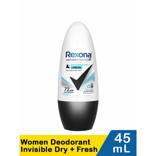 REXONA Deodorant Roll On Invisible Dry 45ml