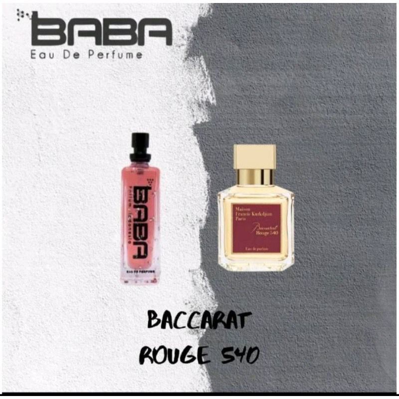 BACCARAT ROUGE 540 BY BABA PARFUM INDONESIA 1:1 AUTHENTIC 35Ml