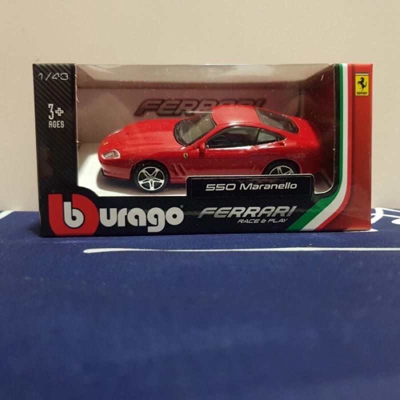 diecast bburago ferrari 550 maranello