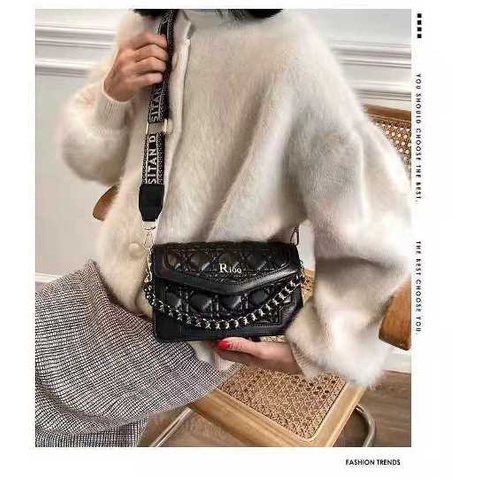 BJ62407 - BEIGE/BLACK/REDWINE - TAS SLEMPANG JINJING TOTEBAG HANDBAG TAS WANITA FASHION IMPORT MODIS ELEGAN TERMURAH TERLARIS TERBARU BAGSTORE JAKARTA TAS BATAM ZCJ2407