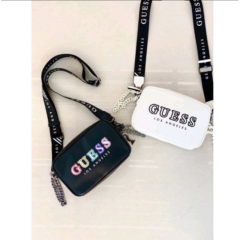 sling bag camera guess