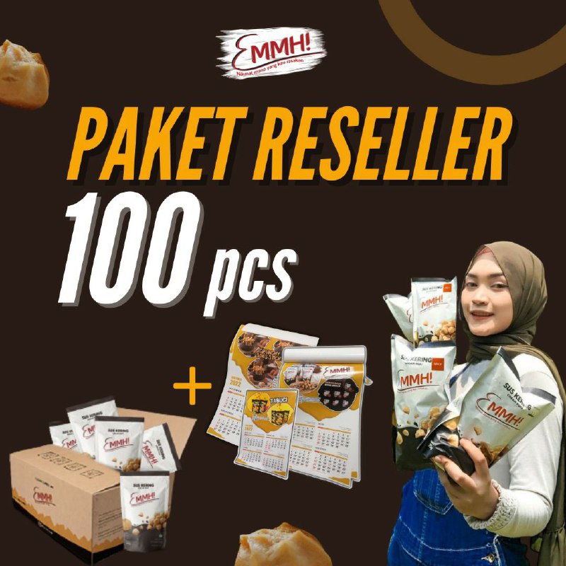 

[Paket Reseller 100Pcs] Soes Kering/Soes Stick Emmh Snack