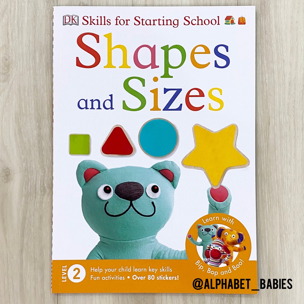 DK Skills for Starting School Shapes and Sizes Activity Book