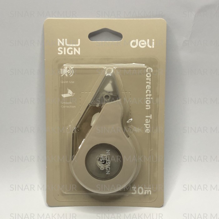 

Bagus Correction Tape / Tipex Kertas Nusign 30M Deli Ns160 (Pcs) Berkualitas