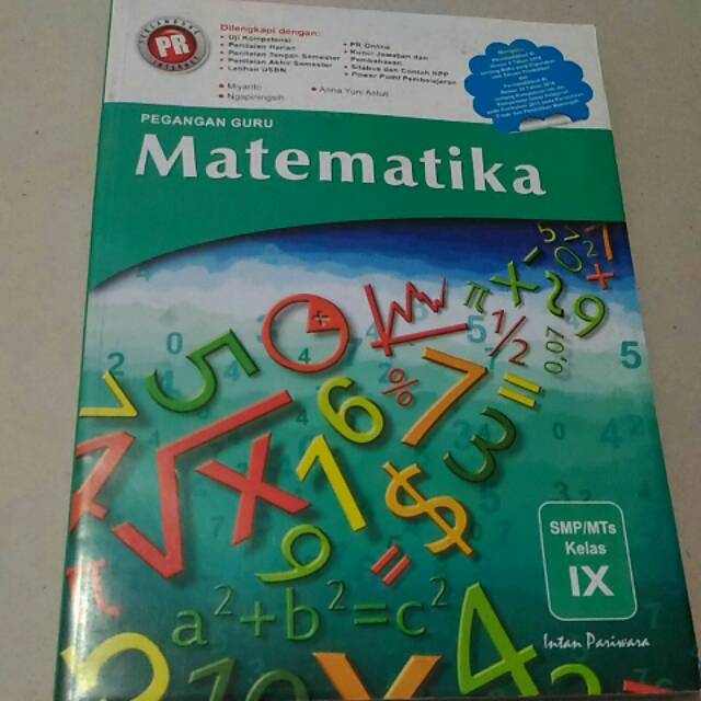 Buku PR PG Matematika kelas 9