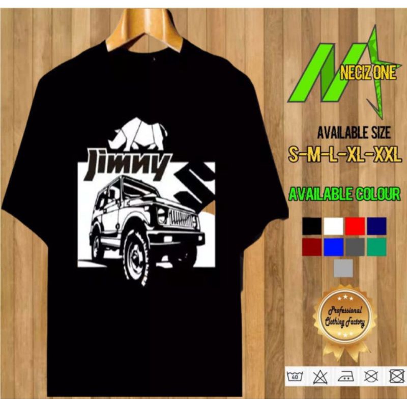 KAOS MOBIL SUZUKI JIMNY LEGENDARY CARS KAOS DISTRO PRIA KEREN