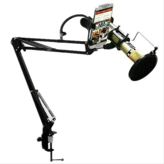 Remax Microphone &amp; Smartphone Lazypod Stand - CK100