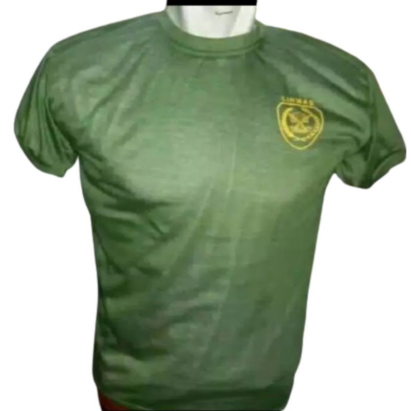 Kaos Oblong Linmas Hijau Kaos murah