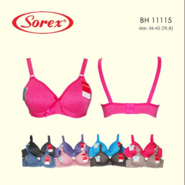 BH SOREX 11115 BUSA TANPA KAWAT CUP BESAR SIZE 36-42 KAIT 2