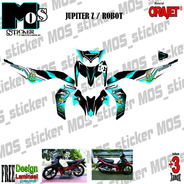  Stiker  Keren Buat Motor Jupiter  Z Gambar  Gambar  Stiker 