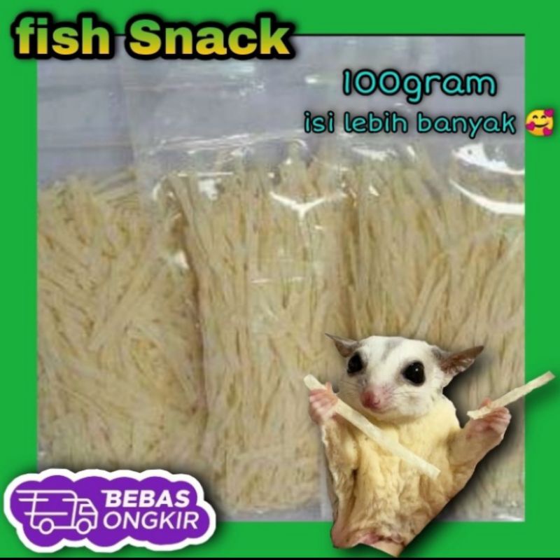 Snack sugarglider/hamster/landak mini dll/fish snack