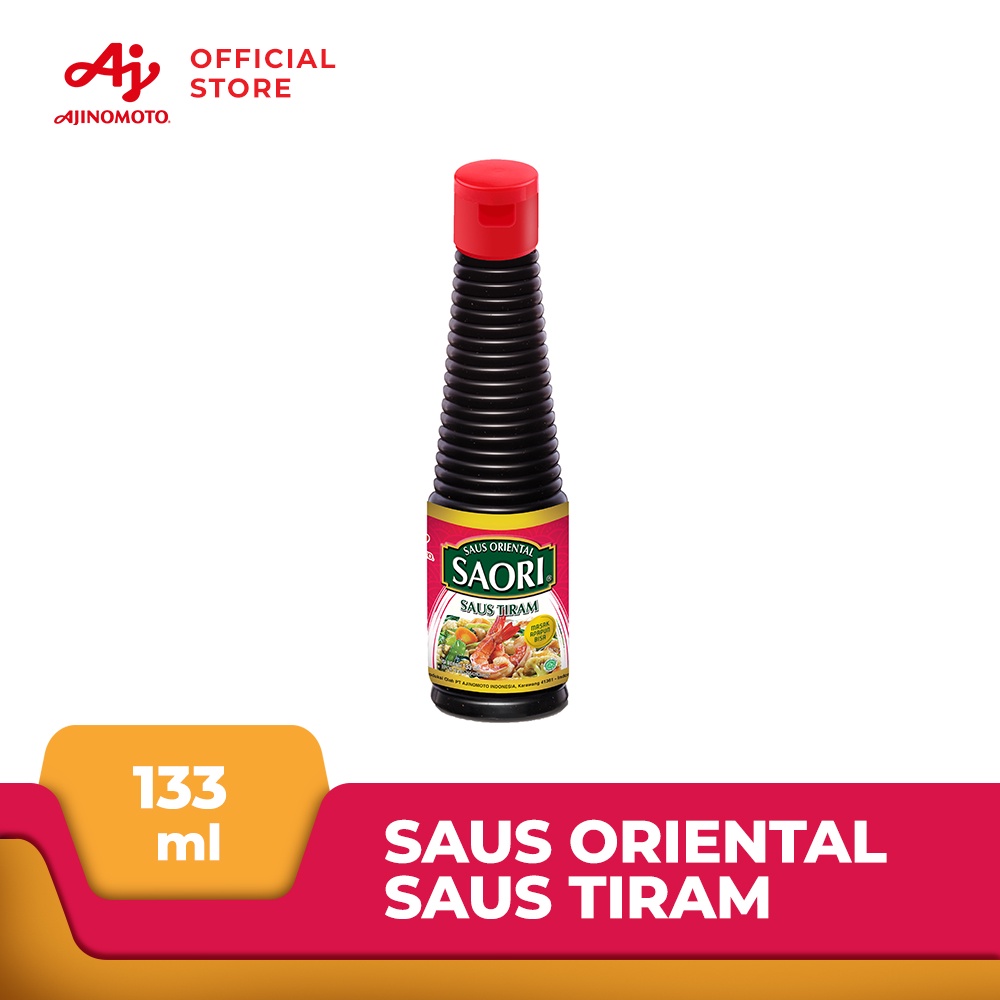 

SAORI® Saus Tiram Kemasan Botol 133ml Saos Oriental Oyster Sauce