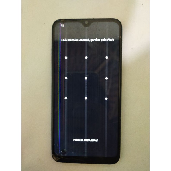 Mesin LCD Hotwav  K2  Normal Terkunci Layar