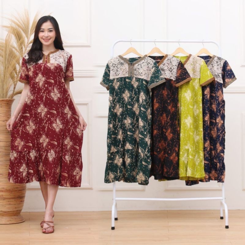 ⭐️✅DASTER ARAB SABRINA RENDA MOTIF TERBARU BUSUI RAYON TEBAL TERLARIS