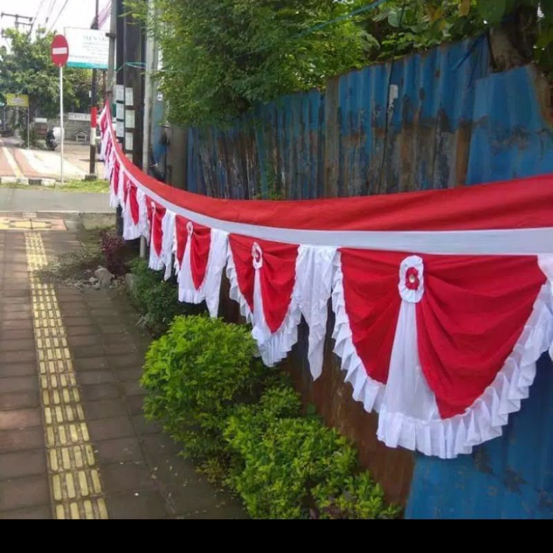 Bendera panjang Background bendera polos bendera merah putih