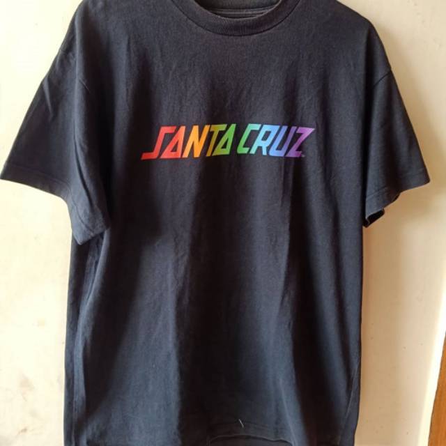 TSHIRT SANTA CRUZ BLACK ORIGINAL