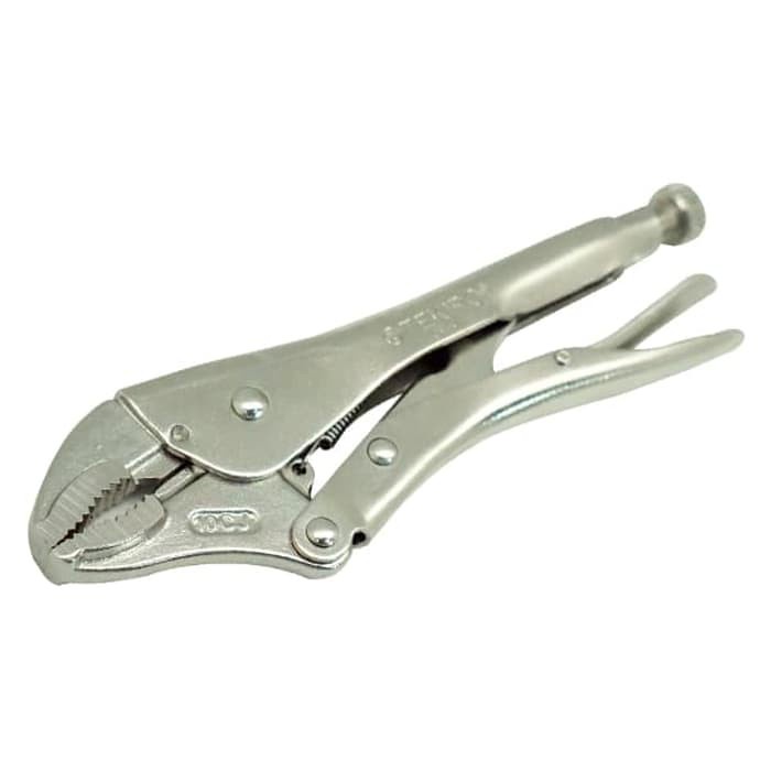 TEKIRO LOCKING PLIERS STRAIGHT 7 inch Tekiro TANG BUAYA LURUS 7 in PL-LG0767