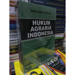Hukum Agraria Indonesia Sejarah Pembentukan UU pokok agraria jld 1 by Boedi Harsono