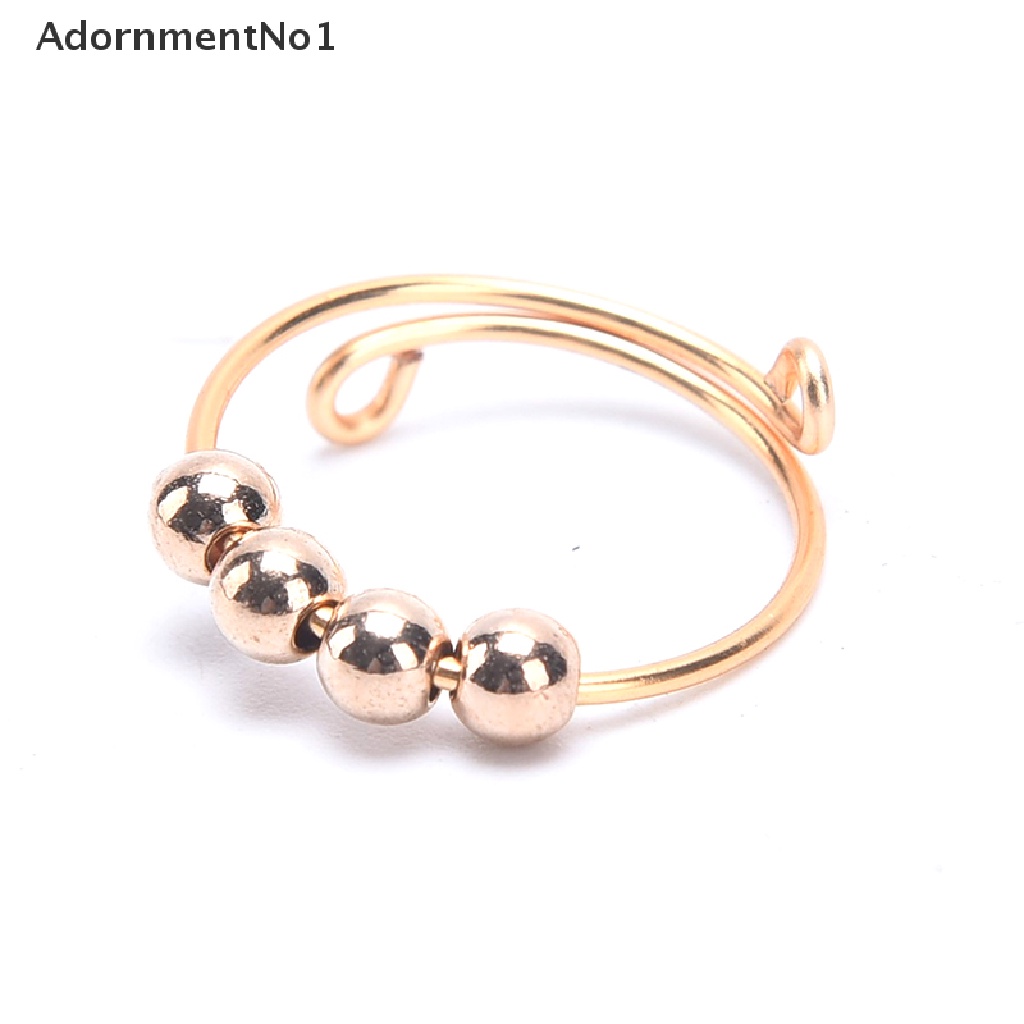 (AdornmentNo1) Cincin Terbuka Adjustable Anti Stress Untuk Pria / Wanita