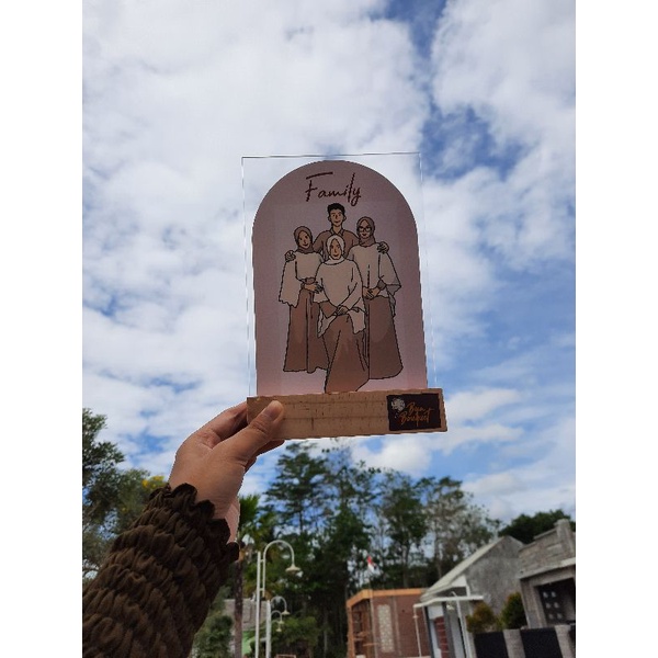 ACRYLIC GIFT Custom Acrylic Graduation Gift | Semprotulation | Birthday Gift