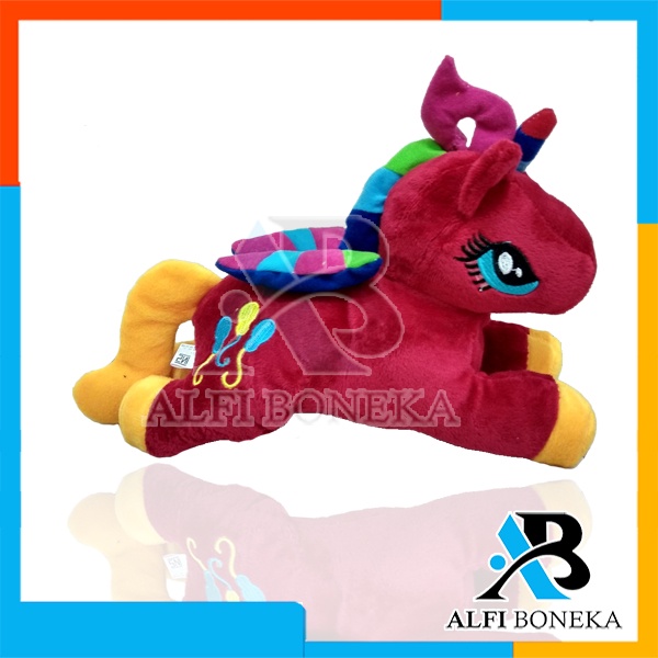 Boneka My Little Pony Rainbow Dash, Twilight Sparkle, &amp; Lebih untuk Anak-anak | Boneka Little Pony Kuda Poni Unicorn: Mainan Impor Berkualitas SNI