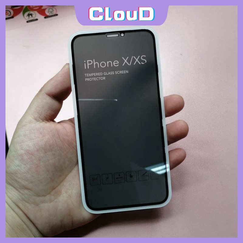 Pelindung Layar Tempered Glass Anti Spy Untuk IPhone 11 7 8 6 6s 14 Plus 12 13 14 Pro Max XR XS X XS Max SE 2020 11Pro