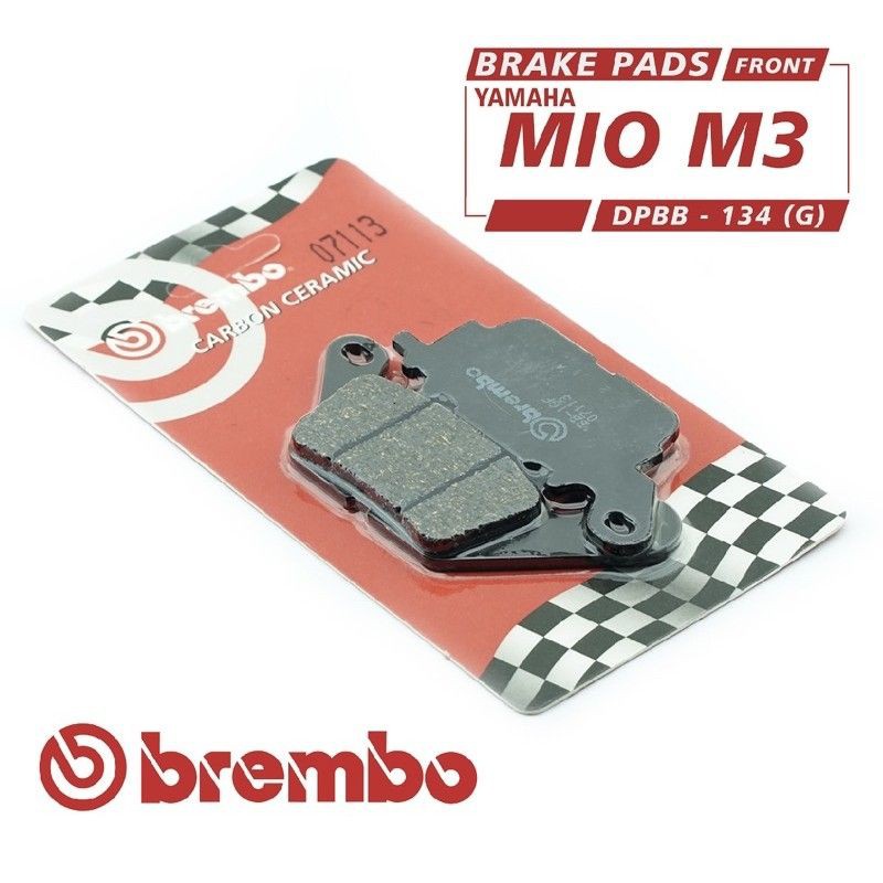 Brakepads / Kampas rem ORIGINAL BREMBO YAMAHA MIO M3 (kaliper depan standar)