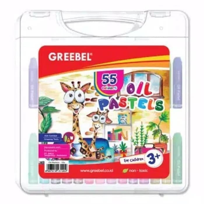 

Crayon / Oil Pastel Greebel 55 Warna