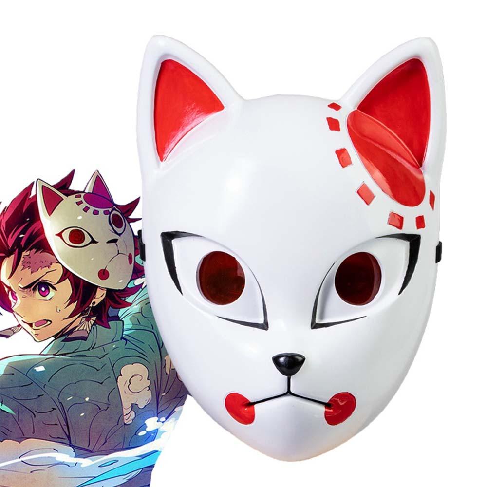 Bandana Pelindung Kepala Desain Anime Demon Slayer Gaya Jepang Untuk Cosplay