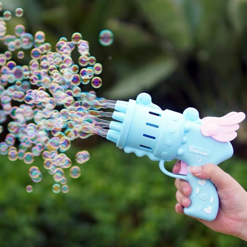 MAINAN ANAK BUBBLE DREAM GUNS / GELEMBUNG SABUN OTOMATIS SH677 /bubble gun