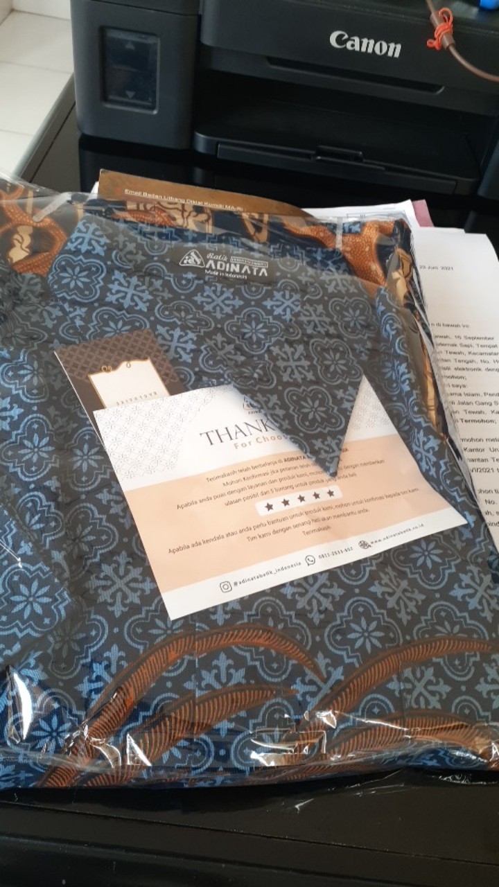 Hem Panjang Adinata Batik Jordan Jacklyn