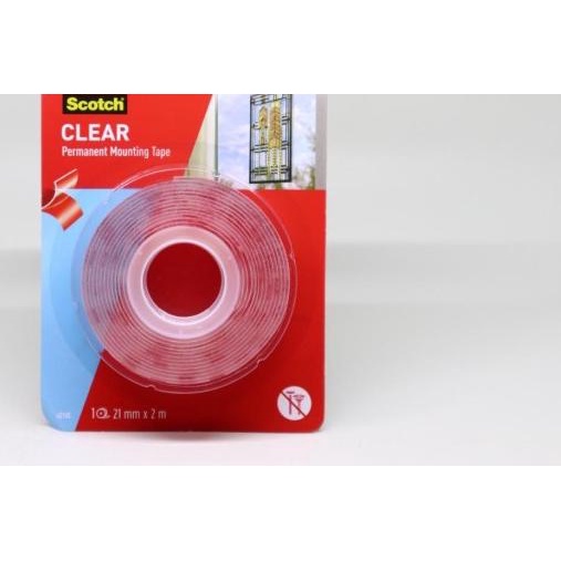 

✯ 3M Scotch Double Tape Mounting transparant 4010C 2 meter ➨