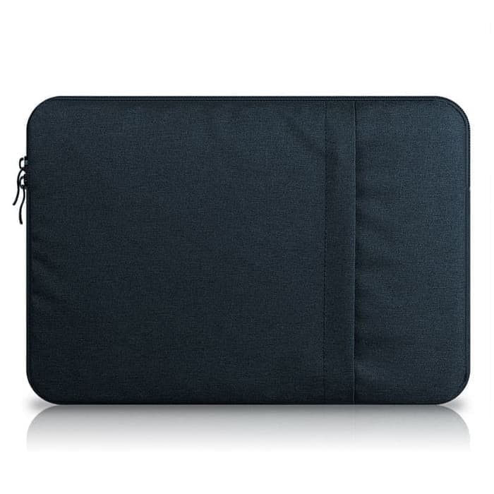 Tas Laptop 13 inch Macbook Softcase Nylon Sleeve Case waterproof - Hitam