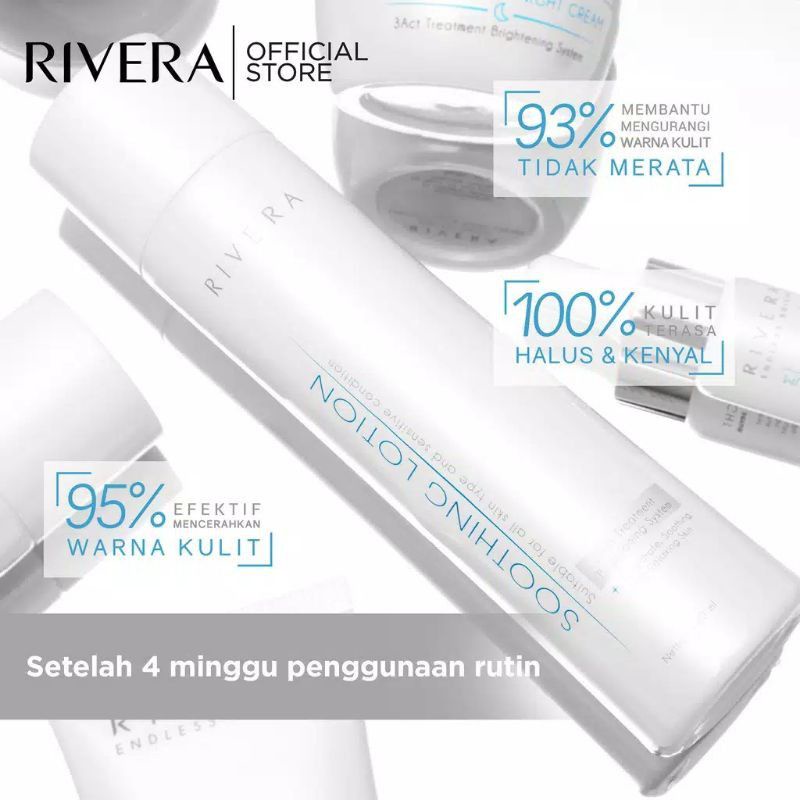 Rivera Soothing Lotion &amp; deep milk cleanser