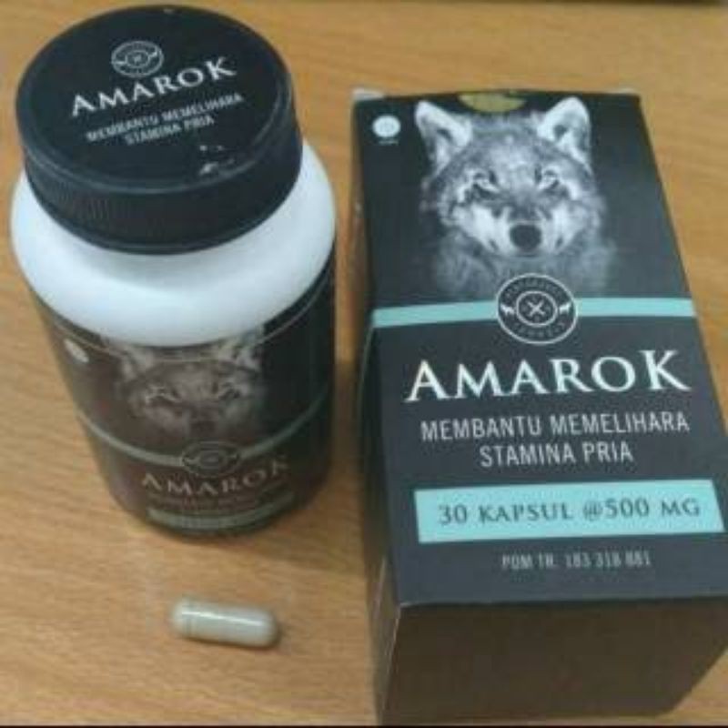 C.O.D amarok Original Obat Amarok Asli Stamina Kuat Pria BPOM