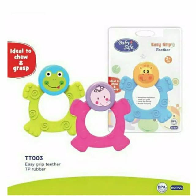 BABY SAFE TEETHER Mainan gigitan bayi TT001/TT002/TT003/ TT005