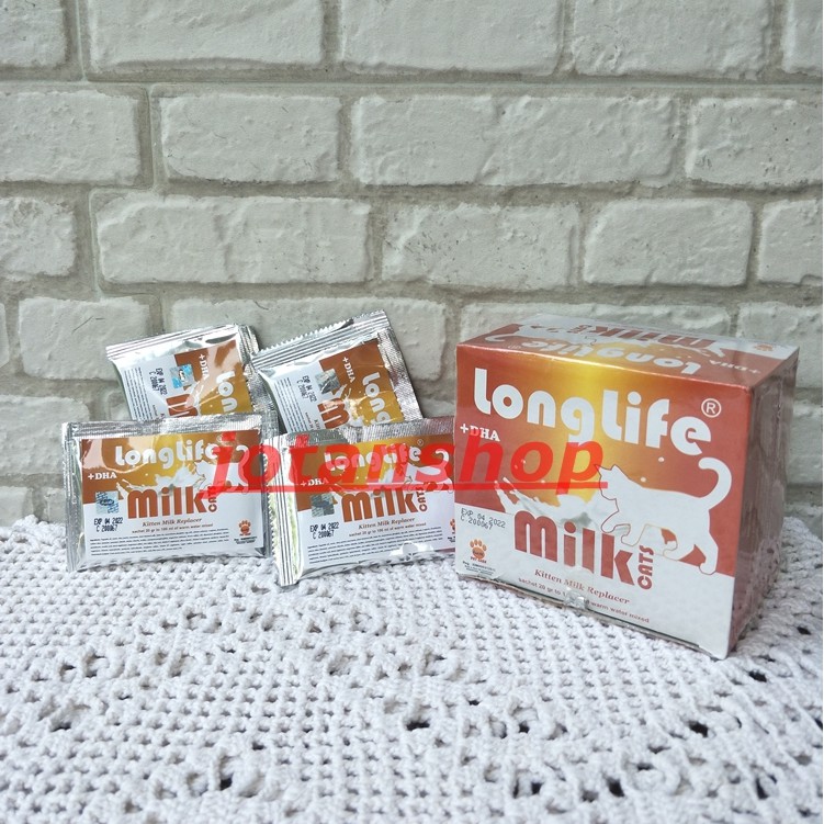 long life longlife milk cat susu kitten bayi anak kucing