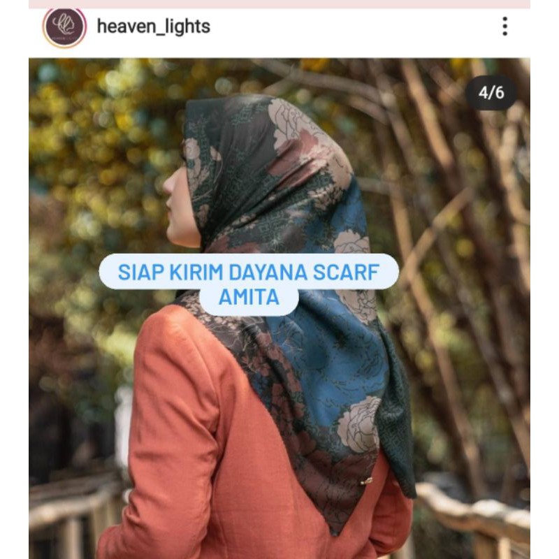 Dayana Scarf by Heaven lights