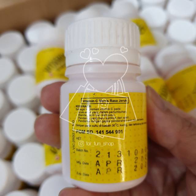 Vitamin C IFI Tablet Hisap 50mg