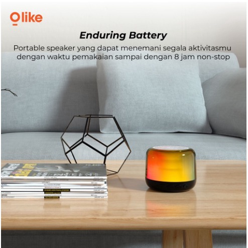 Music Bluetooth OLIKE SF1 Bluetooth 5.0 RGB Light Original Music Box Speaker Portable Bluetooth