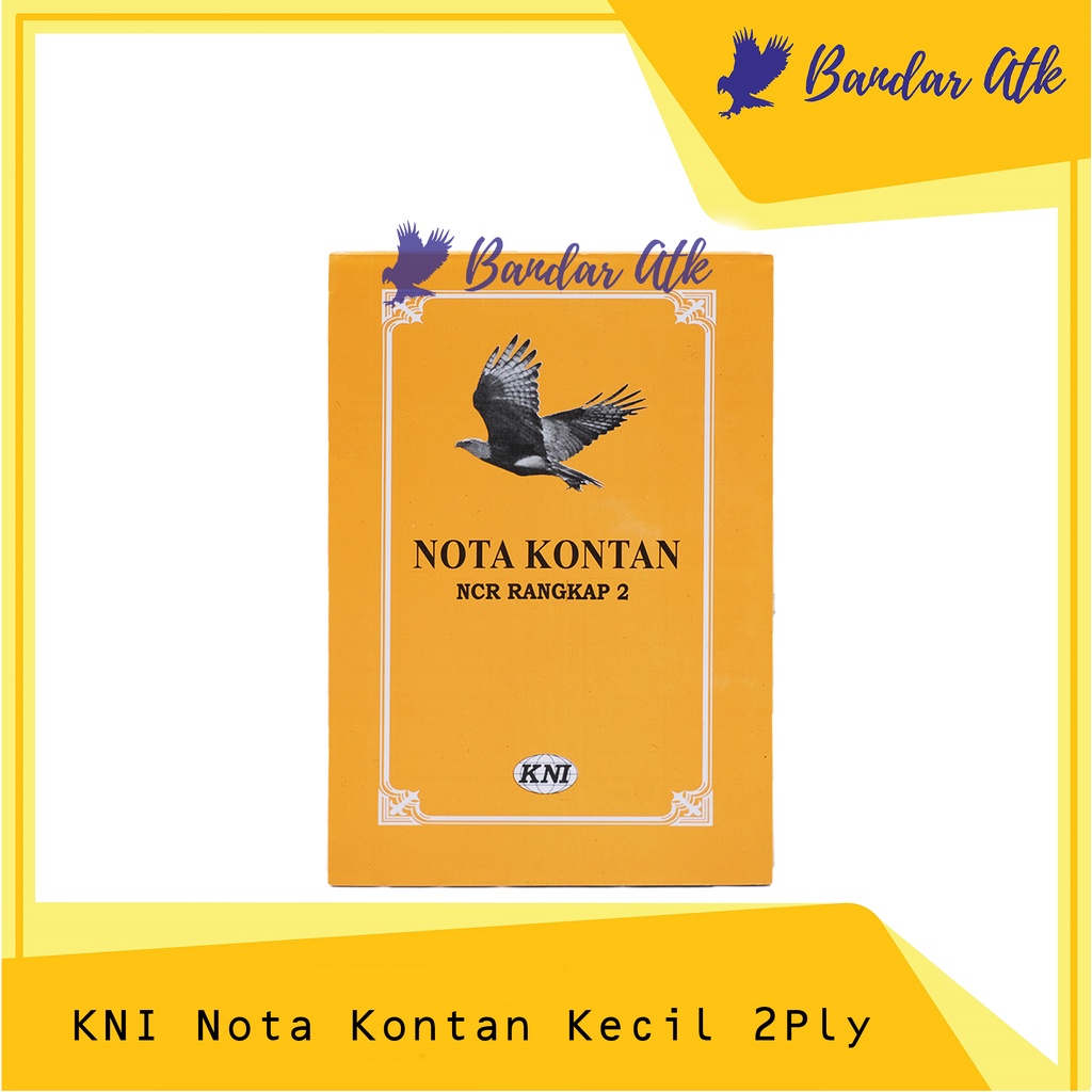 

KNI NOTA KONTAN KECIL - 2 PLY [1 PCS]