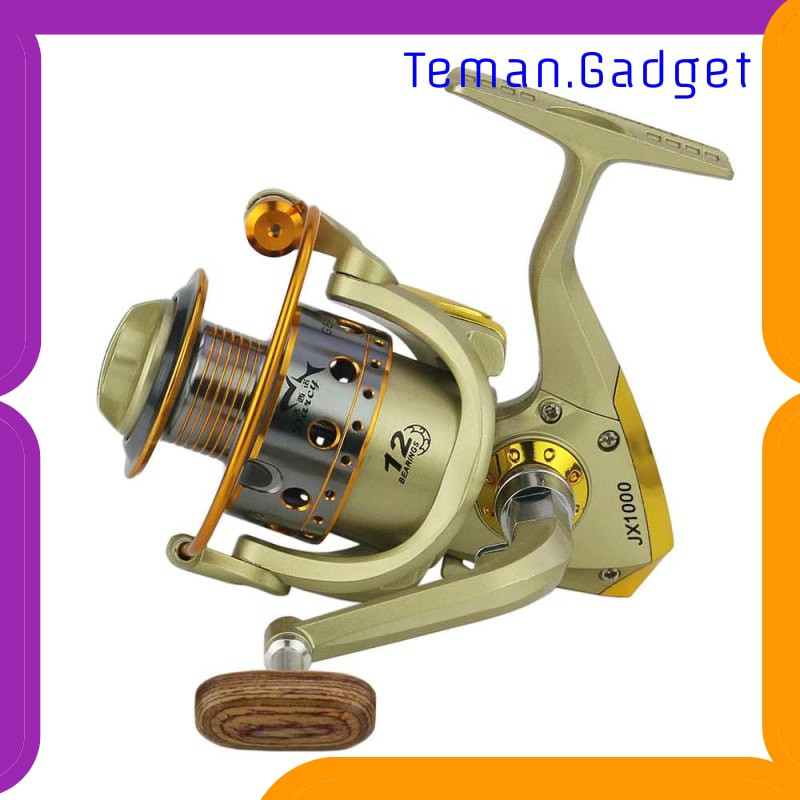 TG-IF193 YUMOSHI JX2000 REEL PANCING SPINNING 12 BALL BEARING 5.5:1