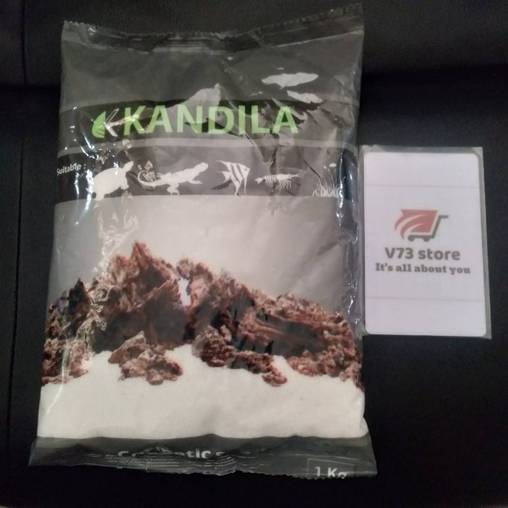 KANDILA PASIR SILIKA  1 KG COSMETIC SAND PASIR SILICA AQUASCAPE WARNA