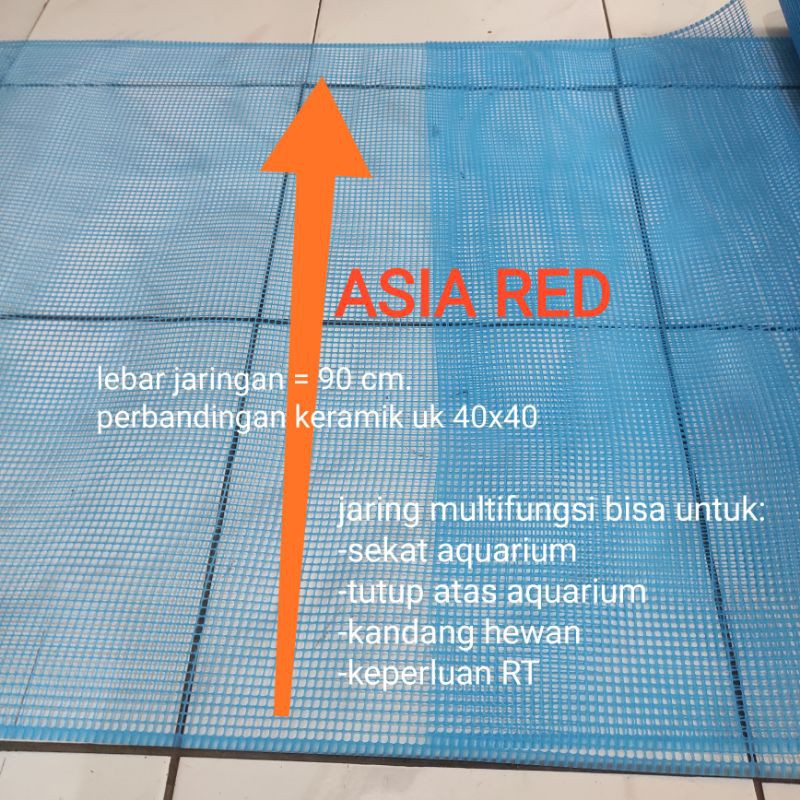 jaring untuk Sekat aquarium / tutup Aquarium / jaring ikan discus, cupang/ jaring serbaguna