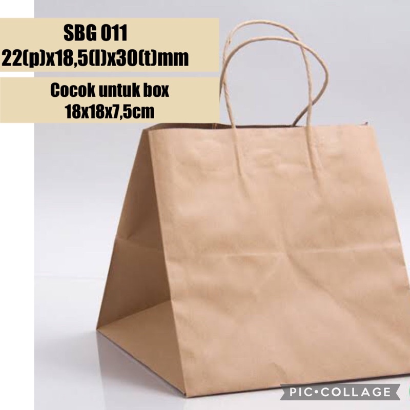 SBG 011 Paperbag / Kantong Kertas