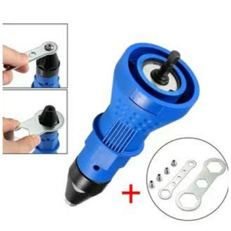 BENZ Alat Tang Rivet BZ-9055 / Premium Electric Rivet Gun Adaptor Adaptor Tang Rivet Mesin Bor