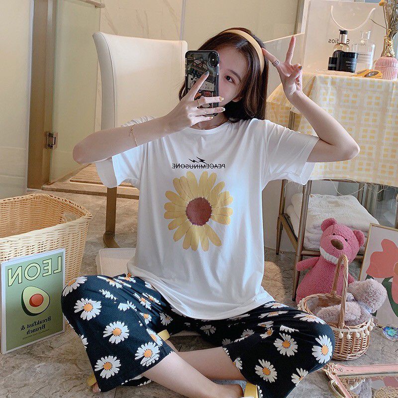 baju tidur sunflower