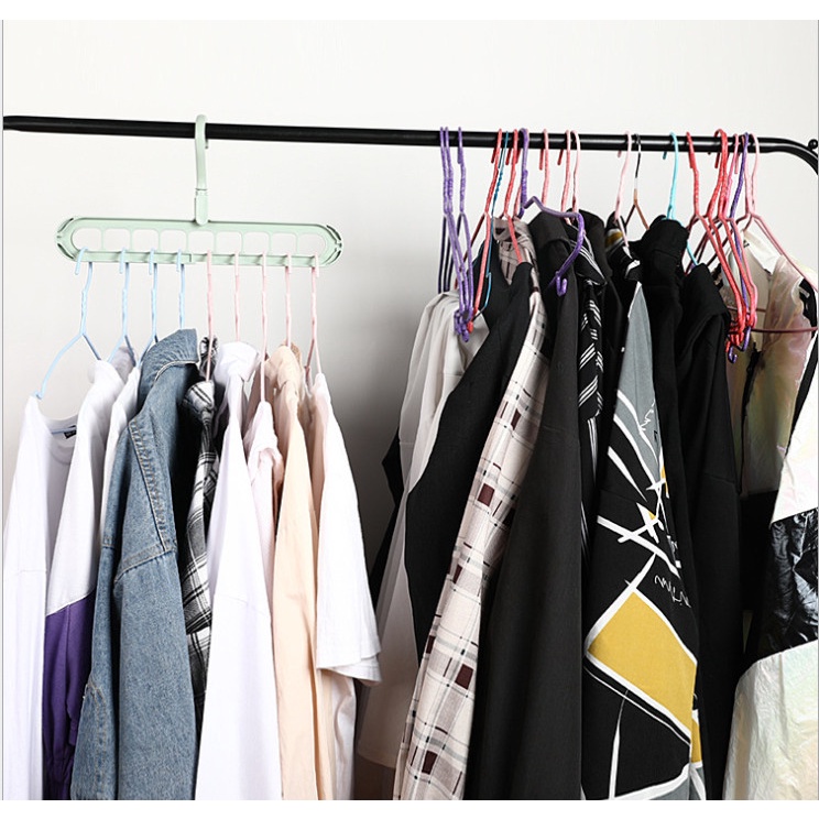 [ASS] Magic Hanger Gantungan Baju Organizer 9 in SERBAGUNA